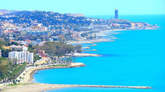 Apartamento Cerca Del Mar Málaga Esterno foto